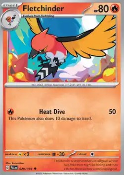 Fletchinder - Paldea Evolved (Uncommon) [PAL-029]