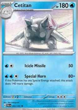 Cetitan - Paldea Evolved (Uncommon) [PAL-055]