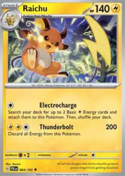 Raichu - Paldea Evolved (Uncommon) [PAL-064]