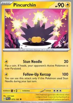 Pincurchin - Paldea Evolved (Uncommon) [PAL-073]