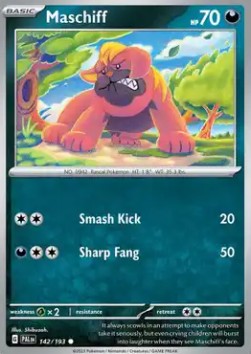Maschiff - Paldea Evolved (Common) [PAL-142]