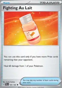 Fighting Au Lait - Paldea Evolved (Uncommon) [PAL-181]