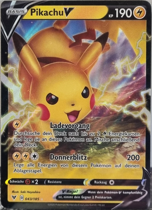 Pikachu V - Vivid Voltage (Ultra Rare) [VIV-43]