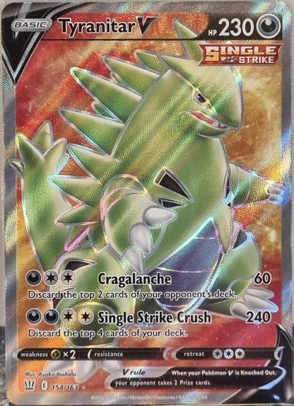 Tyranitar V - Battle Styles (Ultra Rare) [BST-154]