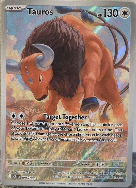 Tauros - Chaos Rising (Illustration Rare) [CRI-096]