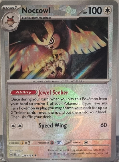 Noctowl - Prismatic Evolutions: Additionals (Rare) [xPRE-078]