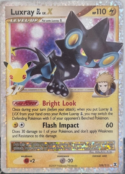 Luxray  LV.X - Celebrations (Holo Rare) [CEL-RR 109]