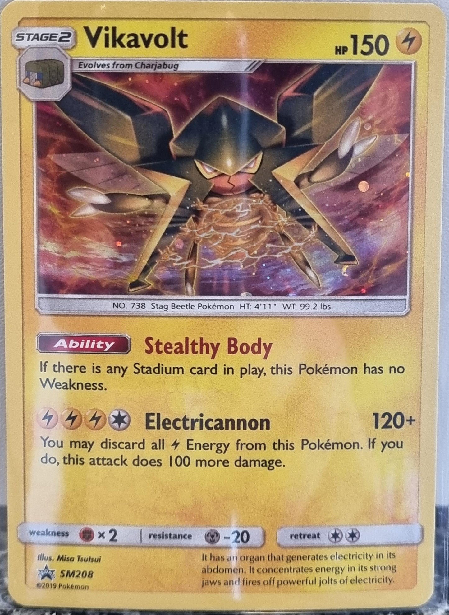 Vikavolt - SM Black Star Promos (Promo) [SM-208]
