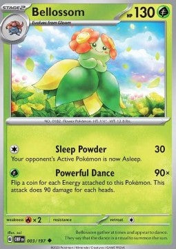 Bellossom - Obsidian Flames (Uncommon) [OBF-003]