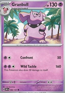 Granbull - Obsidian Flames (Uncommon) [OBF-088]