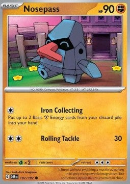 Nosepass - Obsidian Flames (Common) [OBF-107]