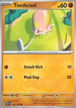 Toedscool - Obsidian Flames (Common) [OBF-118]