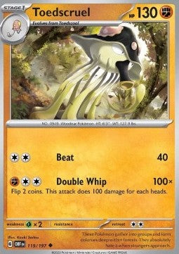 Toedscruel - Obsidian Flames (Uncommon) [OBF-119]