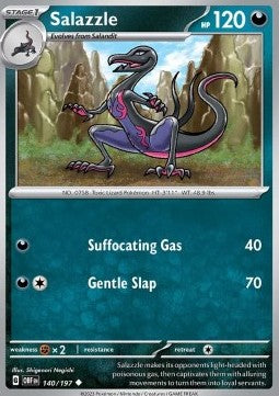 Salazzle - Obsidian Flames (Uncommon) [OBF-140]