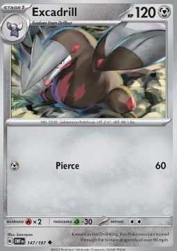 Excadrill - Obsidian Flames (Uncommon) [OBF-147]