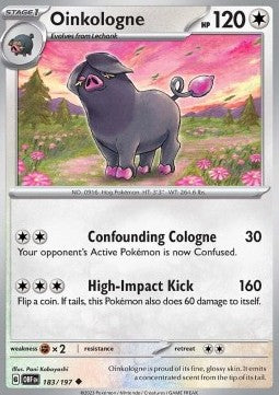 Oinkologne - Obsidian Flames (Uncommon) [OBF-183]