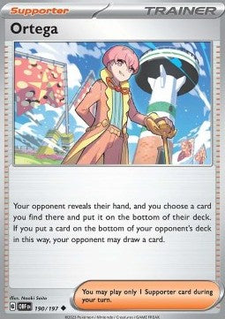 Ortega - Obsidian Flames (Uncommon) [OBF-190]