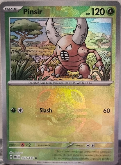Pinsir - Prismatic Evolutions: Additionals (Common) [xPRE-003]