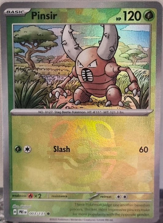 Pinsir - Prismatic Evolutions: Additionals (Common) [xPRE-003]