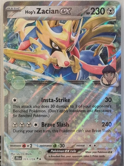 Hop's Zacian ex - Journey Together (Double Rare) [JTG-111]