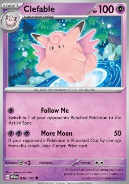 Clefable - 151 (Uncommon) [MEW-036]