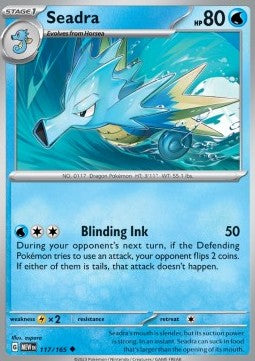 Seadra - 151 (Uncommon) [MEW-117]