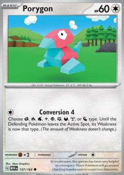 Porygon - 151 (Common) [MEW-137]