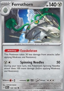 Ferrothorn - Paradox Rift (Uncommon) [PAR-128]