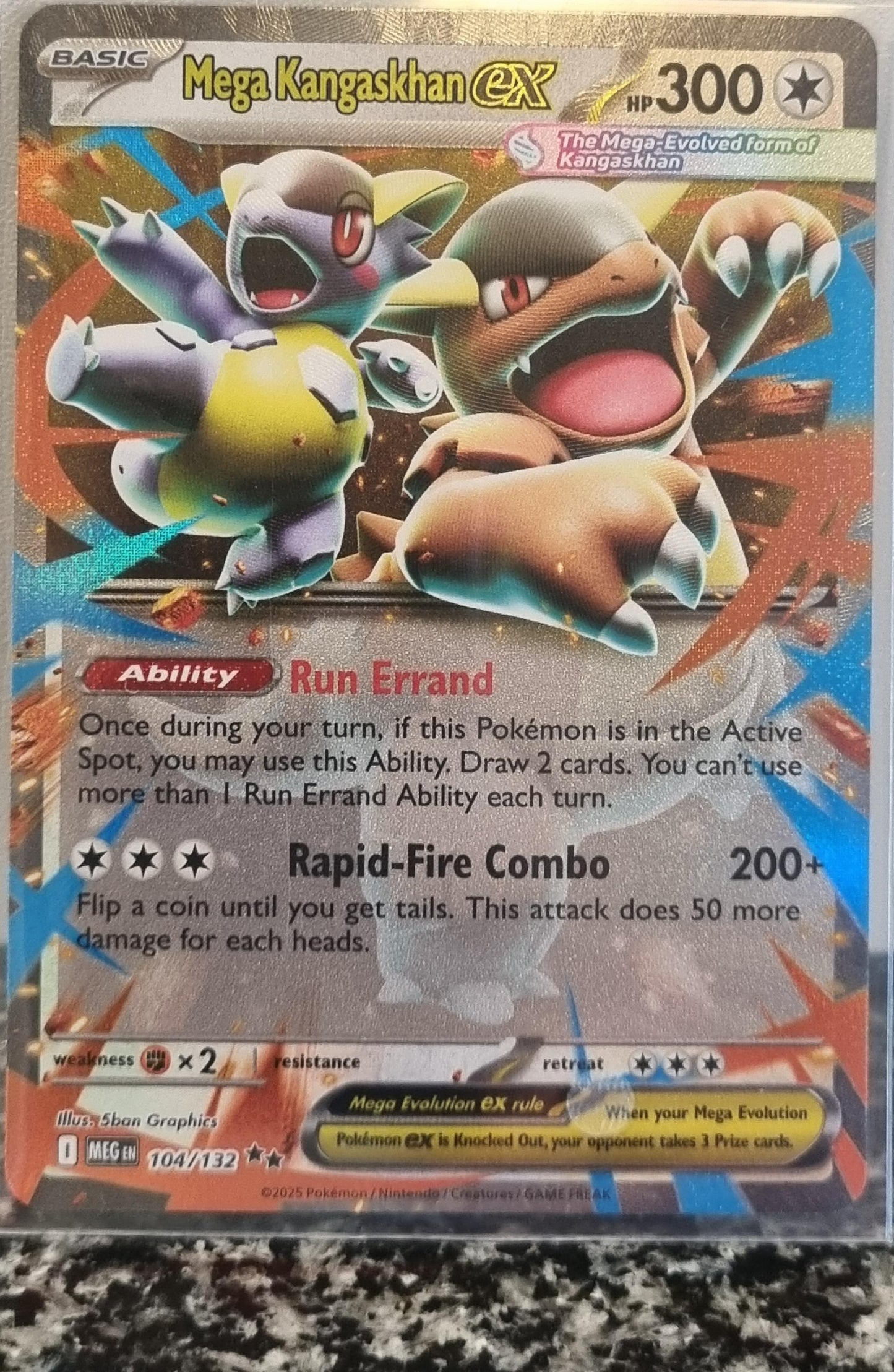 Mega Kangaskhan ex - Mega Evolution (Double Rare) [MEG-104]