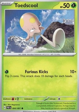 Toedscool - Paldean Fates (Common) [PAF-004]