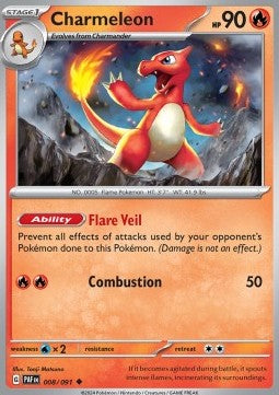 Charmeleon - Paldean Fates (Uncommon) [PAF-008]