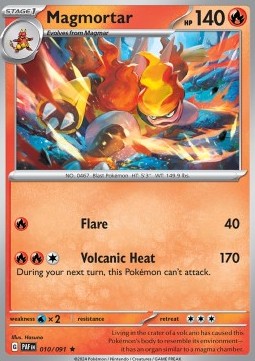 Magmortar - Paldean Fates (Rare) [PAF-010]