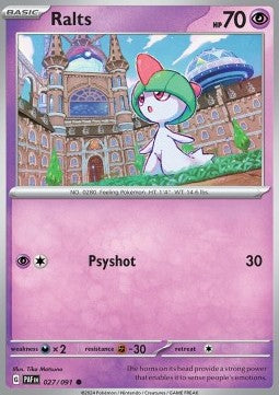 Ralts - Paldean Fates (Common) [PAF-027]