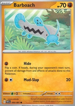 Barboach - Paldean Fates (Common) [PAF-050]