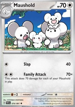 Maushold - Paldean Fates (Uncommon) [PAF-074]