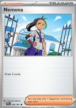 Nemona - Paldean Fates (Common) [PAF-082]