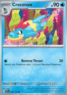 Croconaw - Temporal Forces (Common) [TEF-040]