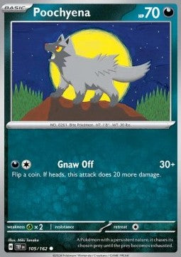 Poochyena - Temporal Forces (Common) [TEF-105]