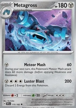 Metagross - Temporal Forces (Uncommon) [TEF-115]