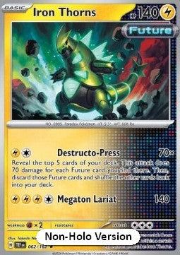 Iron Thorns - Temporal Forces (Rare) [TEF-062]