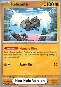 Relicanth - Temporal Forces (Rare) [TEF-084]