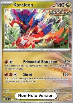 Koraidon - Temporal Forces (Rare) [TEF-119]