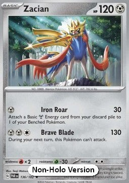 Zacian - Paradox Rift (Rare) [PAR-136]