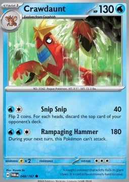 Crawdaunt - Twilight Masquerade (Common) [TWM-048]