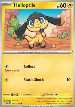 Helioptile - Twilight Masquerade (Common) [TWM-070]