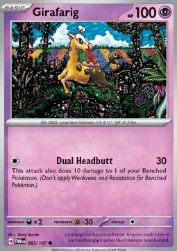 Girafarig - Twilight Masquerade (Common) [TWM-083]