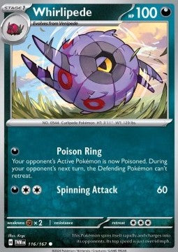 Whirlipede - Twilight Masquerade (Common) [TWM-116]