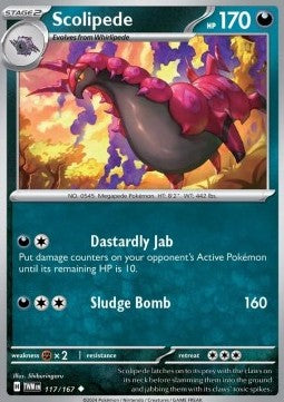 Scolipede - Twilight Masquerade (Uncommon) [TWM-117]