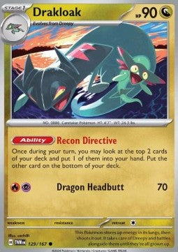 Drakloak - Twilight Masquerade (Common) [TWM-129]