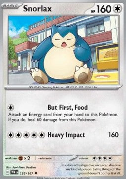 Snorlax - Twilight Masquerade (Uncommon) [TWM-136]